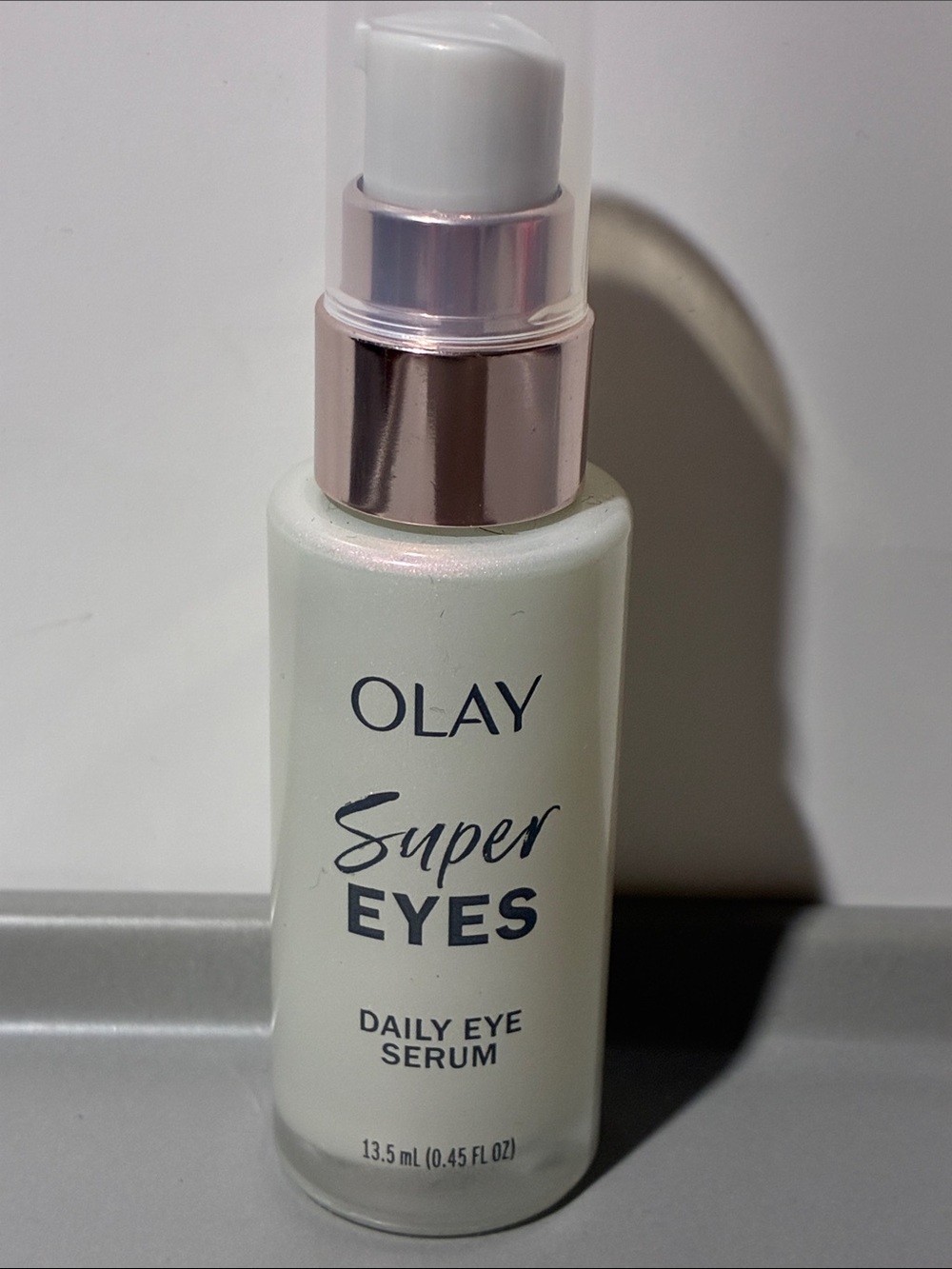 OLAY Super Eyes Daily Eye Serum - New, moisturizer .45 OZ. Full-Size